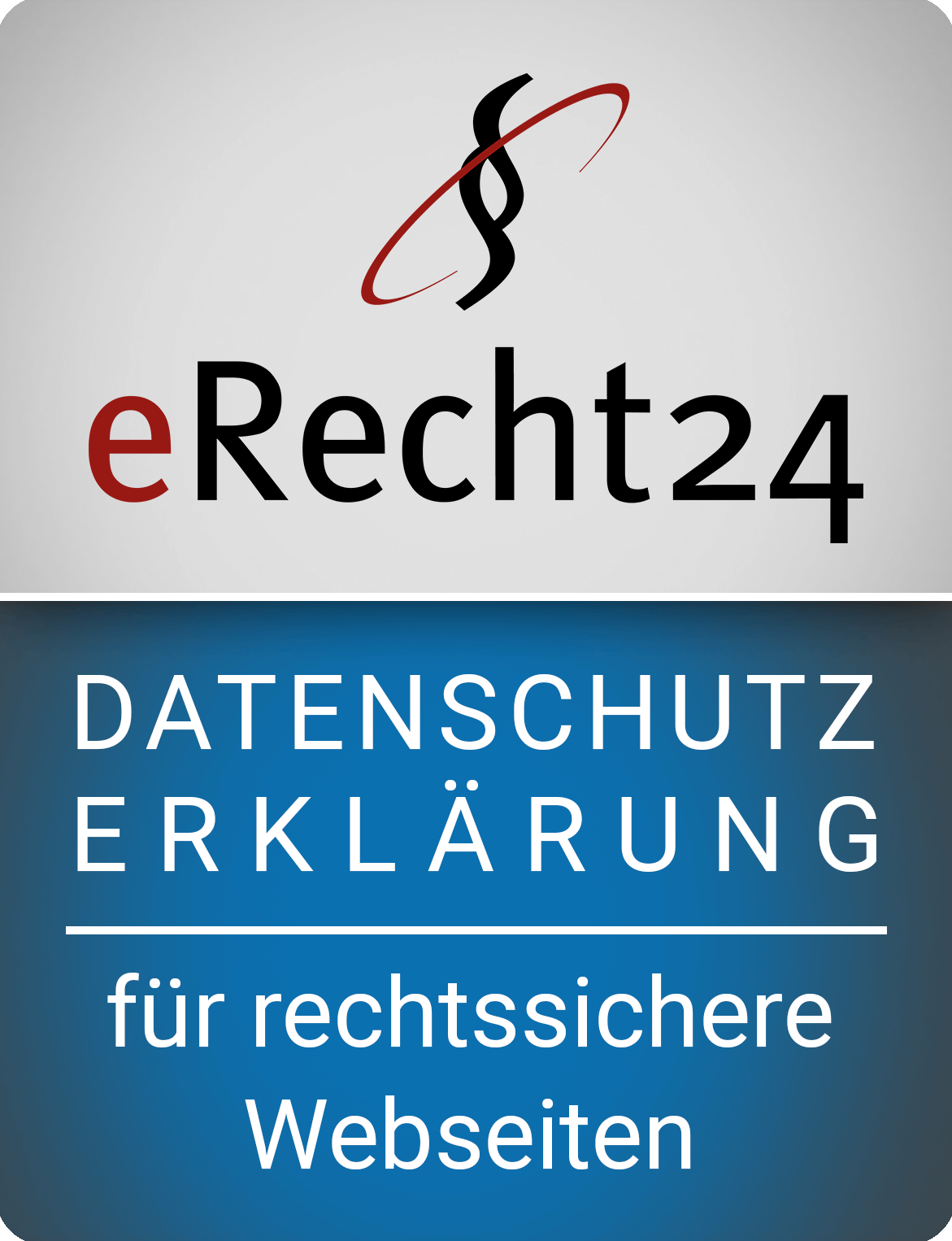 erecht 24 Datenschutzsiegel